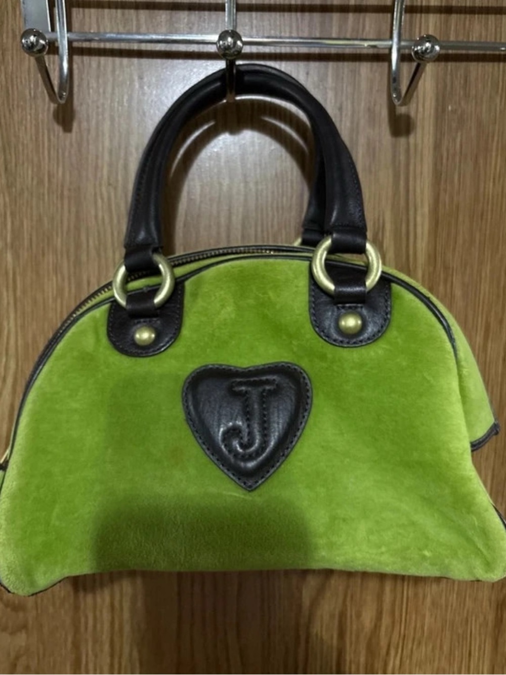 vintage Juicy Couture "Royal Juicy" velour bowler bag